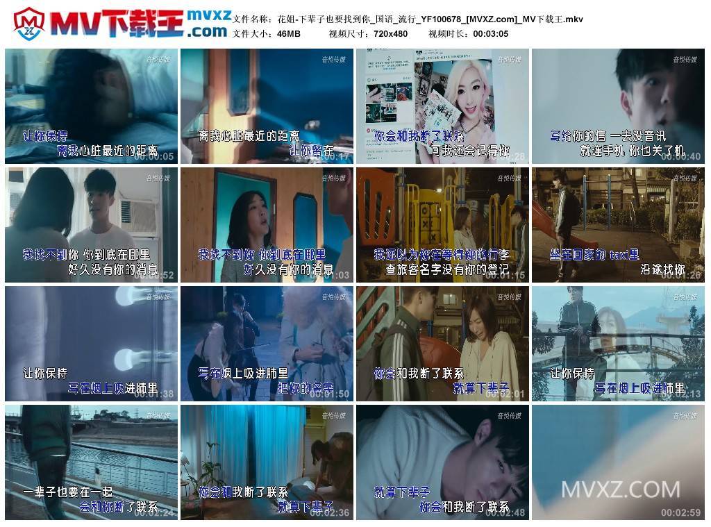花姐-下辈子也要找到你_国语_流行_YF100678